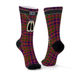 ScotsTee Shop Scottish MacIntyre Modern Clan Highland Kilt Sporran Tartan Socks