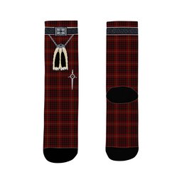 ScotsTee Shop Scottish MacIan Clan Highland Kilt Sporran Tartan Socks