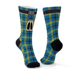 ScotsTee Shop Scottish Laing Modern Clan Highland Kilt Sporran Tartan Socks