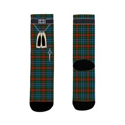 ScotsTee Shop Scottish Langston Clan Highland Kilt Sporran Tartan Socks