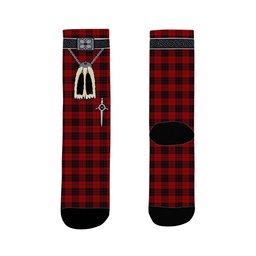 ScotsTee Shop Scottish MacLeod of Raasay Highland Clan Highland Kilt Sporran Tartan Socks