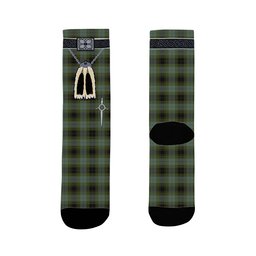 ScotsTee Shop Scottish MacIver Family Clan Highland Kilt Sporran Tartan Socks