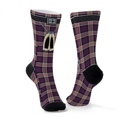 ScotsTee Shop Scottish MacDonald Pattern of Plaids Clan Highland Kilt Sporran Tartan Socks