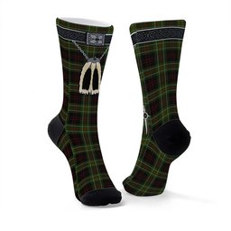 ScotsTee Shop Scottish MacDiarmid Clan Highland Kilt Sporran Tartan Socks