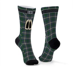 ScotsTee Shop Scottish MacDowall Clan Highland Kilt Sporran Tartan Socks