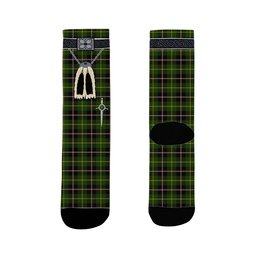 ScotsTee Shop Scottish MacLamroc Clan Highland Kilt Sporran Tartan Socks