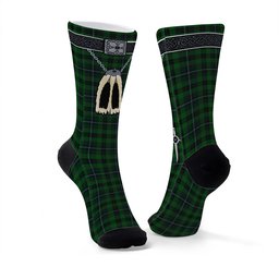ScotsTee Shop Scottish Linden Clan Highland Kilt Sporran Tartan Socks