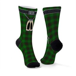 ScotsTee Shop Scottish Lundin Clan Highland Kilt Sporran Tartan Socks