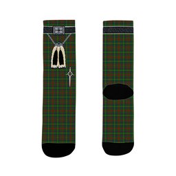 ScotsTee Shop Scottish MacKintosh Hunting Clan Highland Kilt Sporran Tartan Socks