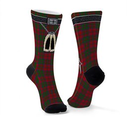 ScotsTee Shop Scottish MacKillop Clan Highland Kilt Sporran Tartan Socks