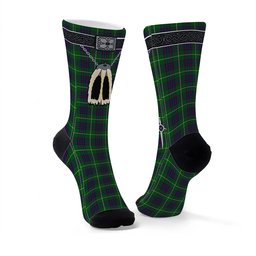 ScotsTee Shop Scottish MacIntyre Hunting Clan Highland Kilt Sporran Tartan Socks