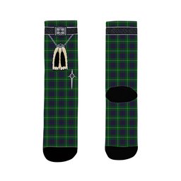 ScotsTee Shop Scottish MacIntyre Hunting Clan Highland Kilt Sporran Tartan Socks