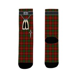 ScotsTee Shop Scottish Kirk Clan Highland Kilt Sporran Tartan Socks