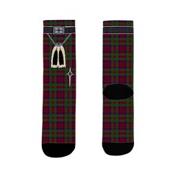 ScotsTee Shop Scottish MacBean of Tomatin Clan Highland Kilt Sporran Tartan Socks