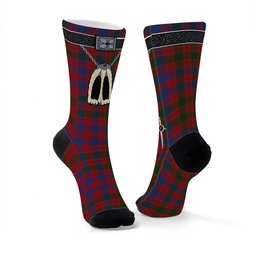 ScotsTee Shop Scottish MacColl Ancient Clan Highland Kilt Sporran Tartan Socks