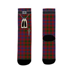 ScotsTee Shop Scottish MacColl Ancient Clan Highland Kilt Sporran Tartan Socks