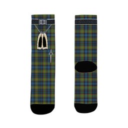 ScotsTee Shop Scottish MacLellan Ancient Clan Highland Kilt Sporran Tartan Socks