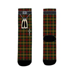 ScotsTee Shop Scottish MacKillen Clan Highland Kilt Sporran Tartan Socks