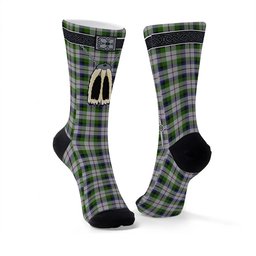 ScotsTee Shop Scottish MacCracken Dress Clan Highland Kilt Sporran Tartan Socks