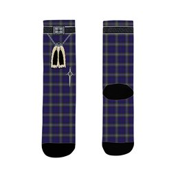 ScotsTee Shop Scottish Kinnaird Clan Highland Kilt Sporran Tartan Socks