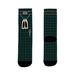 ScotsTee Shop Scottish Mackie Clan Highland Kilt Sporran Tartan Socks