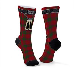 ScotsTee Shop Scottish MacNab Clan Clan Highland Kilt Sporran Tartan Socks