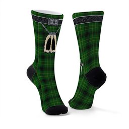 ScotsTee Shop Scottish MacArthur Highland Clan Highland Kilt Sporran Tartan Socks