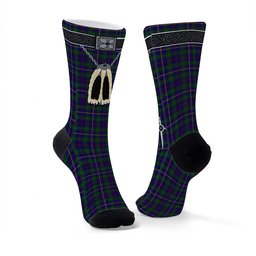 ScotsTee Shop Scottish MacCainsh Clan Highland Kilt Sporran Tartan Socks