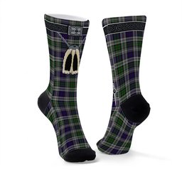ScotsTee Shop Scottish MacKinlay Dress Clan Highland Kilt Sporran Tartan Socks