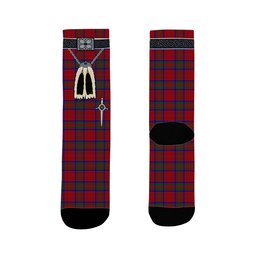 ScotsTee Shop Scottish MacGillivray Clan Highland Kilt Sporran Tartan Socks