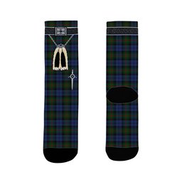 ScotsTee Shop Scottish Louise of Lorne Clan Highland Kilt Sporran Tartan Socks
