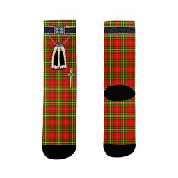 ScotsTee Shop Scottish Leask SC Clan Highland Kilt Sporran Tartan Socks
