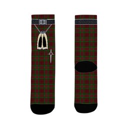 ScotsTee Shop Scottish Leighton Clan Highland Kilt Sporran Tartan Socks