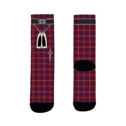 ScotsTee Shop Scottish MacKeever Clan Highland Kilt Sporran Tartan Socks