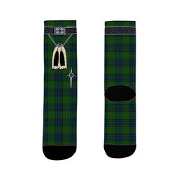 ScotsTee Shop Scottish Lauder Family Clan Highland Kilt Sporran Tartan Socks