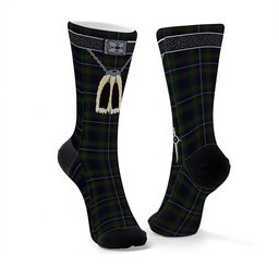 ScotsTee Shop Scottish Humphries Clan Highland Kilt Sporran Tartan Socks