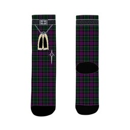 ScotsTee Shop Scottish Lennie Clan Highland Kilt Sporran Tartan Socks