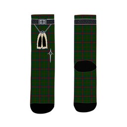 ScotsTee Shop Scottish Loton Clan Highland Kilt Sporran Tartan Socks