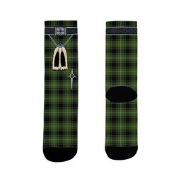 ScotsTee Shop Scottish MacIvor Hunting Clan Highland Kilt Sporran Tartan Socks