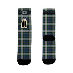 ScotsTee Shop Scottish MacInnes Dress Clan Highland Kilt Sporran Tartan Socks