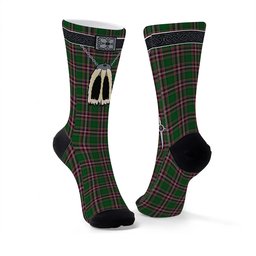 ScotsTee Shop Scottish MacFarlane Hunting Clan Highland Kilt Sporran Tartan Socks