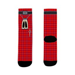 ScotsTee Shop Scottish Rose Modern Clan Highland Kilt Sporran Tartan Socks