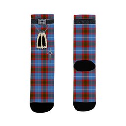 ScotsTee Shop Scottish Pennycook Clan Highland Kilt Sporran Tartan Socks