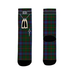 ScotsTee Shop Scottish Skene Clan Highland Kilt Sporran Tartan Socks