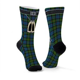ScotsTee Shop Scottish Newlands Clan Highland Kilt Sporran Tartan Socks