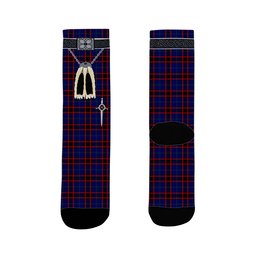 ScotsTee Shop Scottish Wedderburn Clan Highland Kilt Sporran Tartan Socks