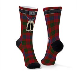 ScotsTee Shop Scottish Ross Clan Highland Kilt Sporran Tartan Socks