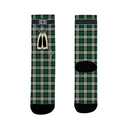 ScotsTee Shop Scottish McCandlish Arisaid Green Clan Highland Kilt Sporran Tartan Socks