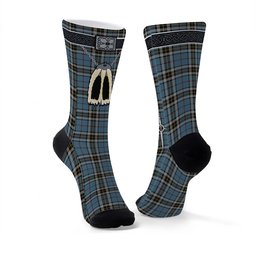ScotsTee Shop Scottish Thomson Clan Highland Kilt Sporran Tartan Socks