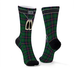 ScotsTee Shop Scottish Young Clan Highland Kilt Sporran Tartan Socks